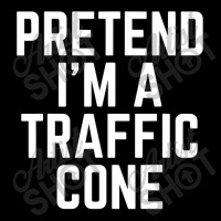 Pretend I M A Traffic Cone Costume Last Minute Halloween Long Sleeve Shirts | Artistshot