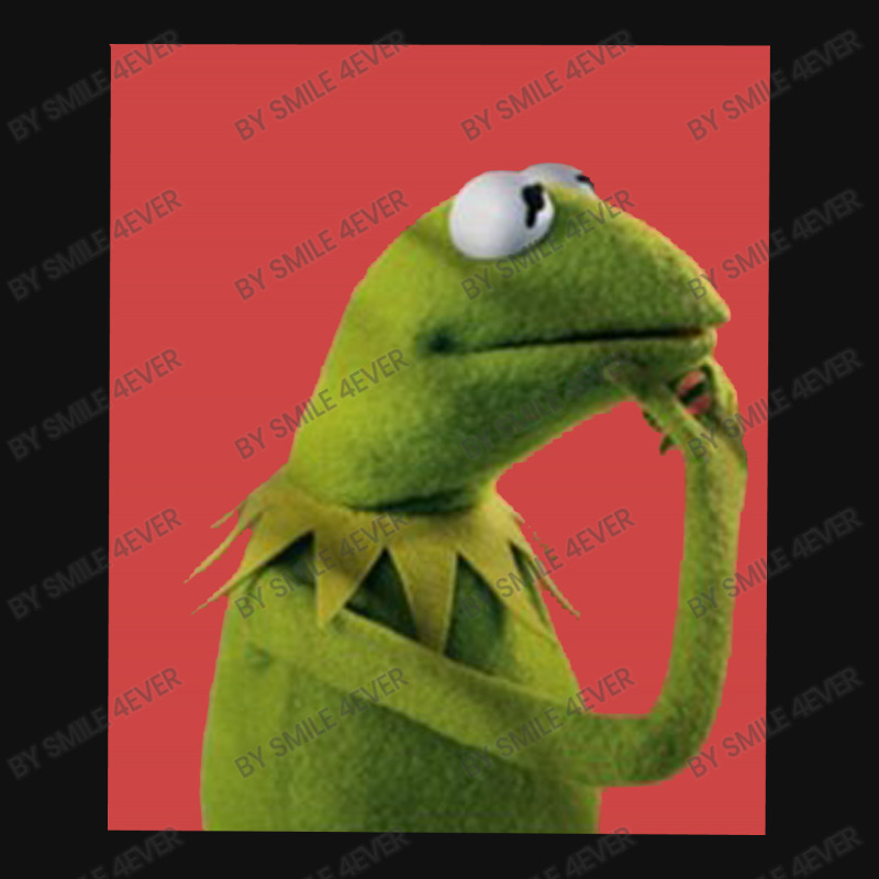 Pondering Kermit Atv License Plate | Artistshot