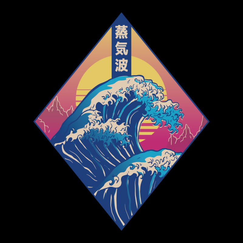 Vaporwave Japanese Wave Lightweight Hoodie by buddoxhardoe | Artistshot