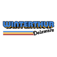 Winterthur Delaware Retro Styled Design V-neck Tee | Artistshot