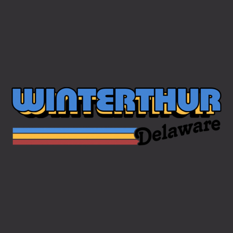 Winterthur Delaware Retro Styled Design Vintage Hoodie | Artistshot