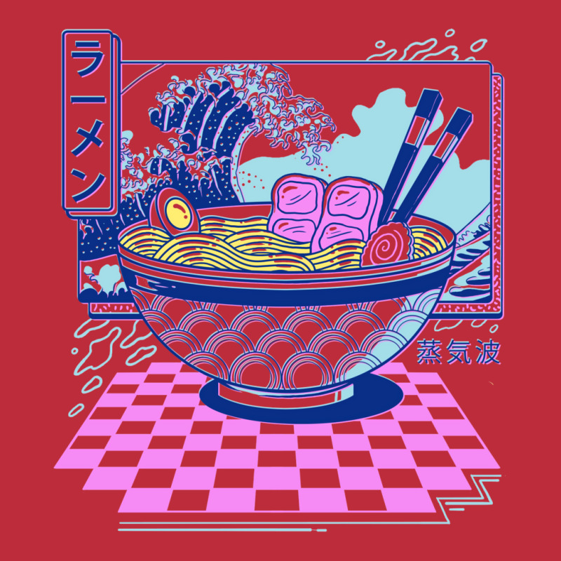 Vaporwave Ramen Pocket T-Shirt by buddoxhardoe | Artistshot