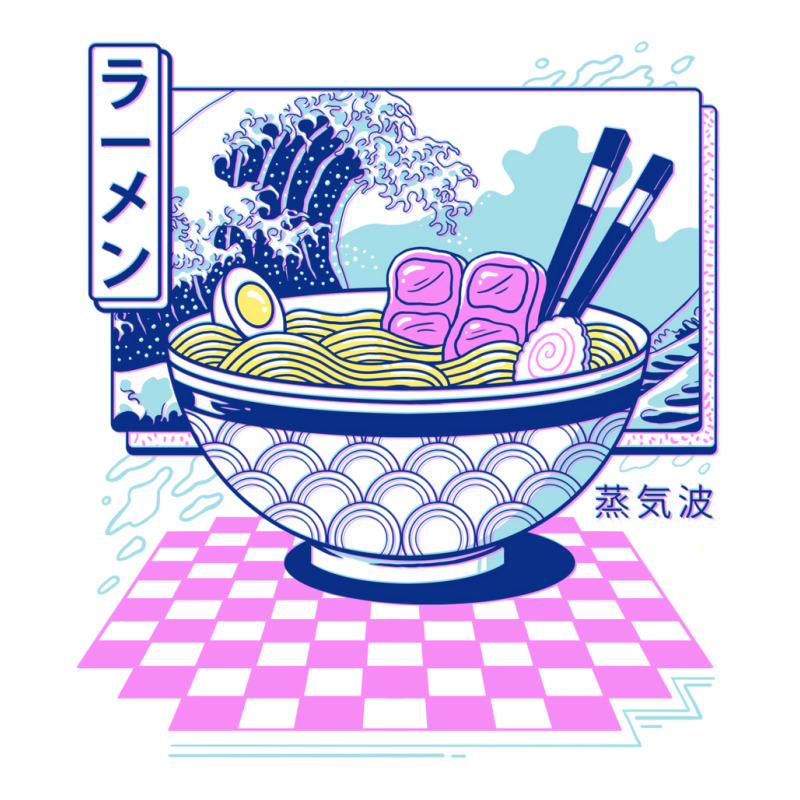 Vaporwave Ramen Men's T-shirt Pajama Set by buddoxhardoe | Artistshot