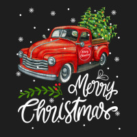 Vintage Wagon Red Truck Christmas Tree Pajama Family Xmas T Shirt Classic T-shirt | Artistshot