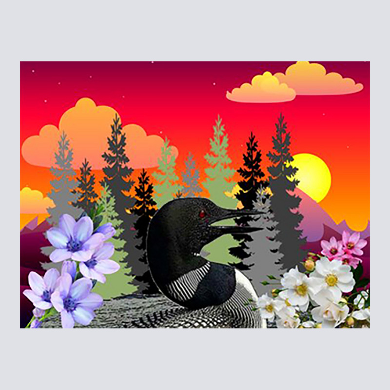 Loon In The Forest Bucket Hat by leminh | Artistshot