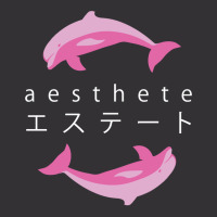 Vaporwave Aesthetic  Aesthete  Dolphins Vintage Hoodie | Artistshot