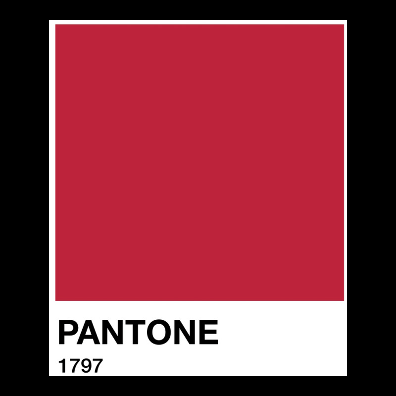 Pantone 1797 Poster Hippie Fleece Short | Artistshot