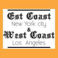 T Shirt East Coast West Caost Poster Red Zipper Hoodie | Artistshot