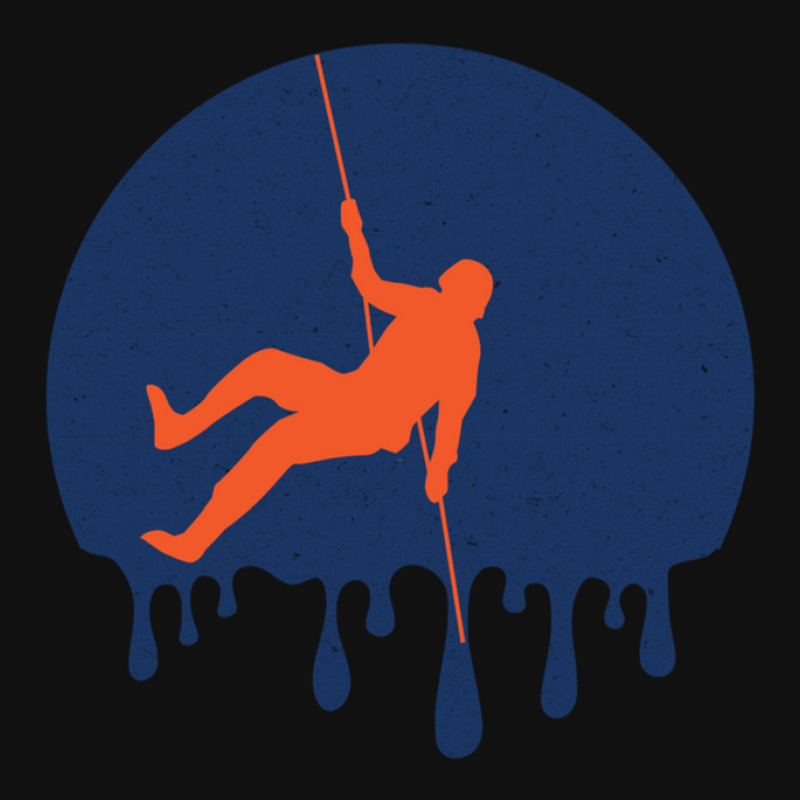 Retro Rock Climbing Dripping Rear Car Mat | Artistshot