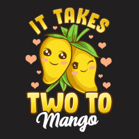 Cute & Funny It Takes Two To Mango Fruit Pun T-shirt | Artistshot