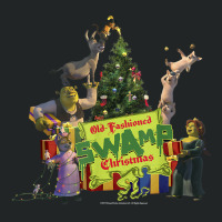 Shrek Group Shot Old Fashioned Swap Christmas Text Poster T Shirt Duffel Bag | Artistshot