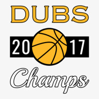 Dubs 2017 Champs 1 Ladies Fitted T-shirt | Artistshot