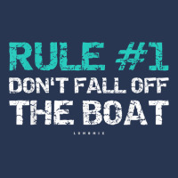 Funny Cruise Shirts   Rule 1 Don't Fall Off The Boat Shirt Men Denim Jacket | Artistshot