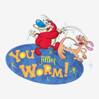 Ren & Stimpy You Filthy Worm! Adjustable Cap | Artistshot