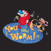 Ren & Stimpy You Filthy Worm! Vintage Cap | Artistshot