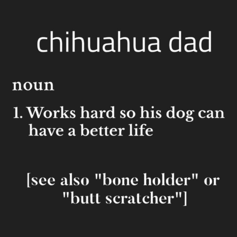 Mens Funny Chihuahua Dad - Dog Owner Works Hard For Pet Doggie Ladies Polo Shirt by jinhwaatelieg | Artistshot