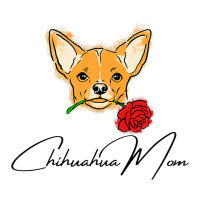 Womens Chihuahua Mom With Cute Puppy Face - Gift For Chihuahua Mom V-neck Tee | Artistshot