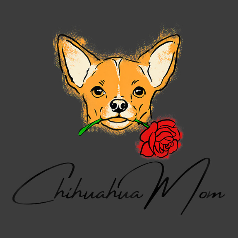 Womens Chihuahua Mom With Cute Puppy Face - Gift For Chihuahua Mom Men's Polo Shirt | Artistshot