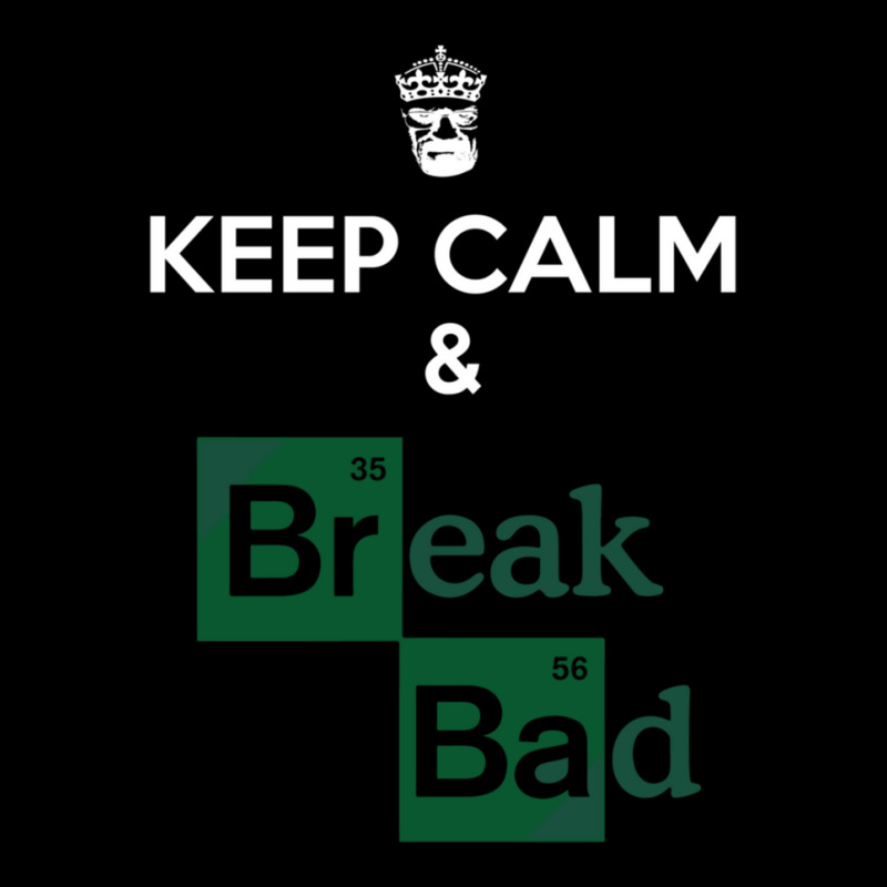 Keep Calm And Break Bad 1 Cropped Hoodie by AmandaGoodrich | Artistshot