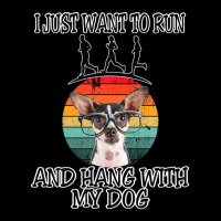 I Want To Run & Hang W Chihuahua W Glasses Maternity Scoop Neck T-shirt | Artistshot