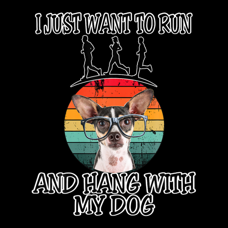 I Want To Run & Hang W Chihuahua W Glasses Maternity Scoop Neck T-shirt by jinhwaatelieg | Artistshot