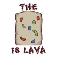 Rock Climbing Bouldering Funny Floor Is Lava Sticker | Artistshot