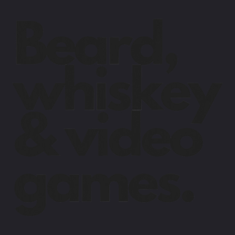 Beard, Whiskey   Video Games  Manly Whiskey Drinker Unisex Sherpa-lined Denim Jacket | Artistshot