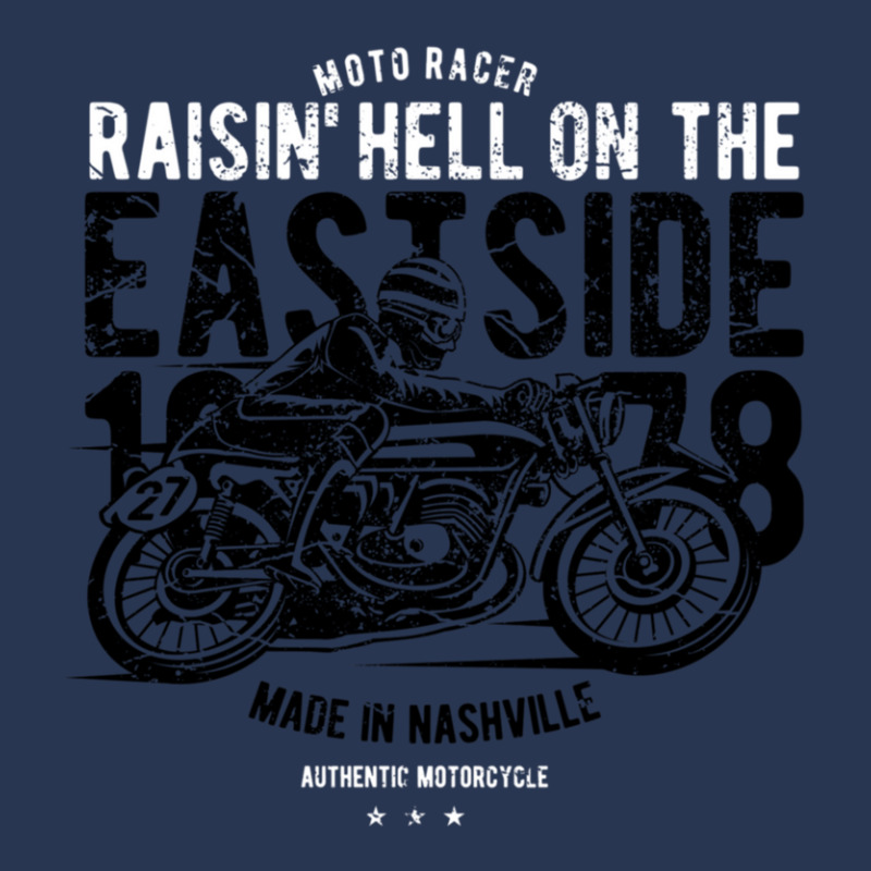 Motorcycles Nashville Raise Hell Cafe Racer  1 Men Denim Jacket | Artistshot