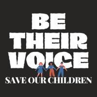 Be Their Voice Save Our Children Ladies Fitted T-shirt | Artistshot