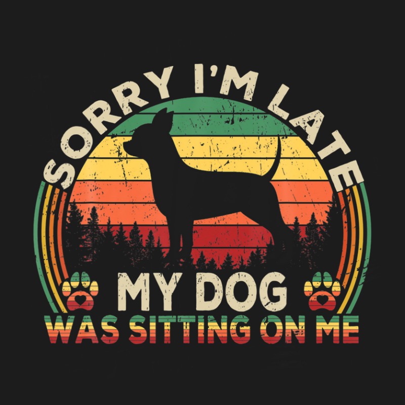 Chihuahua - Sorry I'm Late My Chihuahua Was Sitting On Me Hoodie & Jogger Set | Artistshot