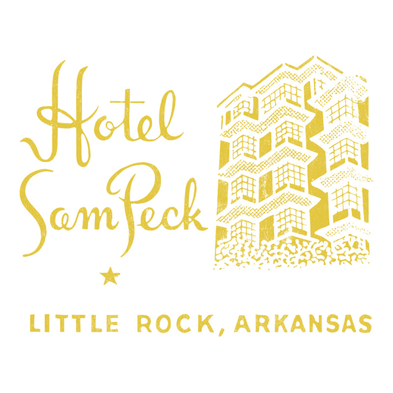 Hotel Sam Peck, Arkansas        Retro Mid Century Aesthetic V-neck Tee | Artistshot