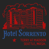 Hotel Sorrento, Seattle, Wa      Retro Mid Century Aesthetic Unisex Hoodie | Artistshot