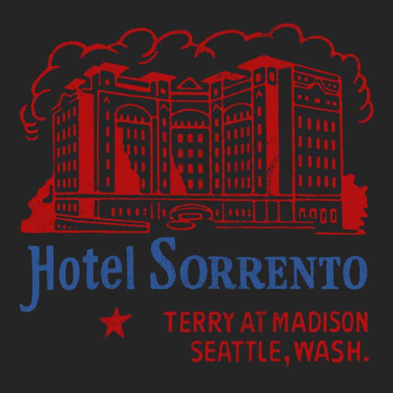 Hotel Sorrento, Seattle, Wa      Retro Mid Century Aesthetic Unisex Hoodie | Artistshot