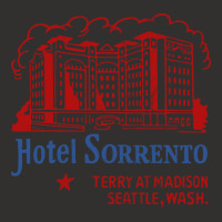 Hotel Sorrento, Seattle, Wa      Retro Mid Century Aesthetic Champion Hoodie | Artistshot