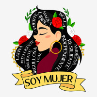 Soy Mujer Latina Fuerte Independiente Chingona Mujer Latina Scorecard Crop Tee | Artistshot