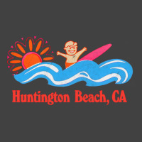 Huntington Beach, Ca   Original Retro Style Surf Beach Design Vintage T-shirt | Artistshot