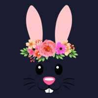 Cute Easter Bunny Face  For Girls And Toddlers Women's V-neck T-shirt | Artistshot