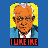 I Like Ike   Vintage Style Eisenhower Graphic Pocket T-shirt | Artistshot