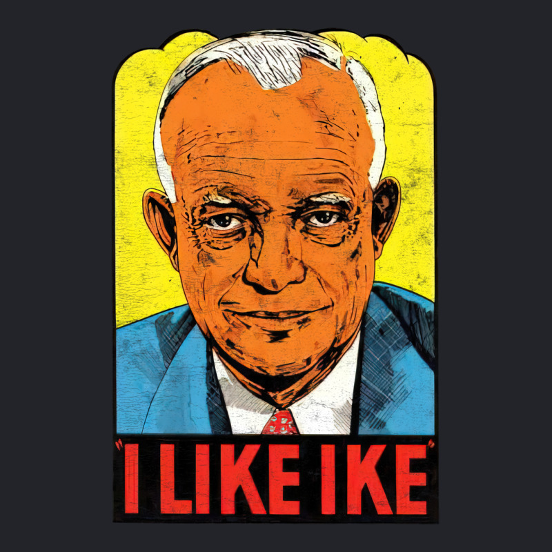 I Like Ike   Vintage Style Eisenhower Graphic Lightweight Hoodie | Artistshot