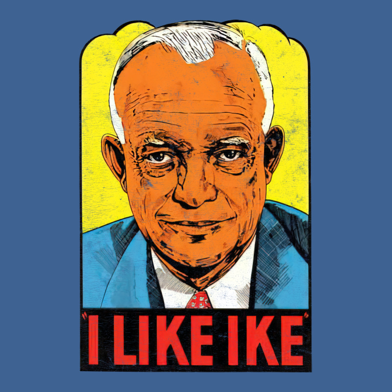 I Like Ike   Vintage Style Eisenhower Graphic Men's Polo Shirt | Artistshot