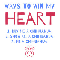 Ways To Win My Heart Chihuahua Dog Lover Chiwawa Dog Owner V-neck Tee | Artistshot