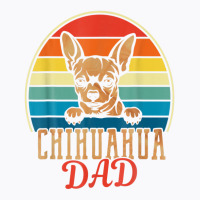 Retro Vintage Chihuahua Dad Daddy T-shirt | Artistshot