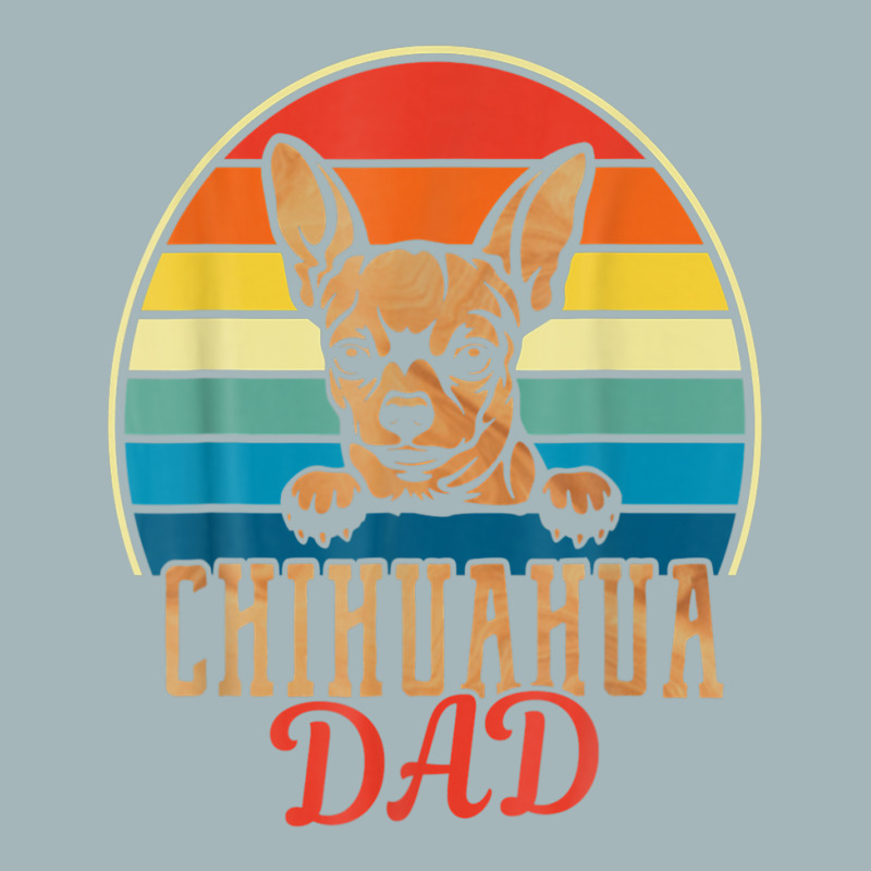 Retro Vintage Chihuahua Dad Daddy Unisex Sherpa-lined Denim Jacket | Artistshot