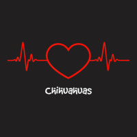 Chihuahua Heartbeat Love My Dog Design T-shirt | Artistshot