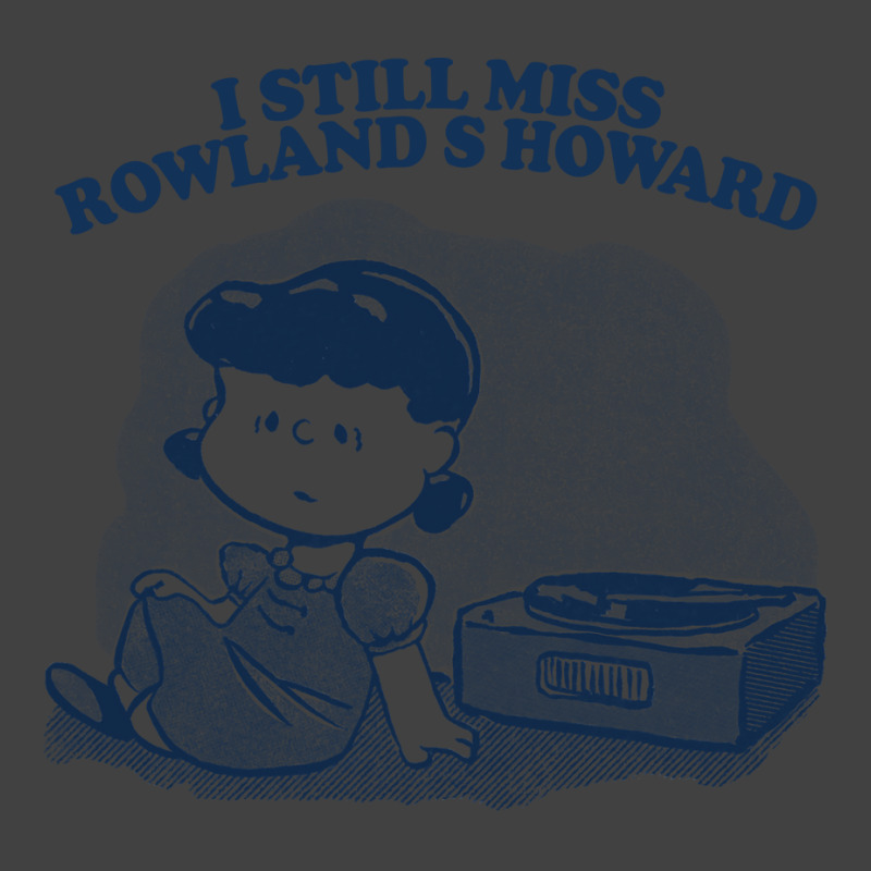 I Still Miss Rowland S Howard  ••••• Vinyl Collector Fan Des Vintage T-shirt | Artistshot