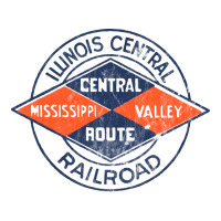 Illinois Central Railroad (1) V-neck Tee | Artistshot