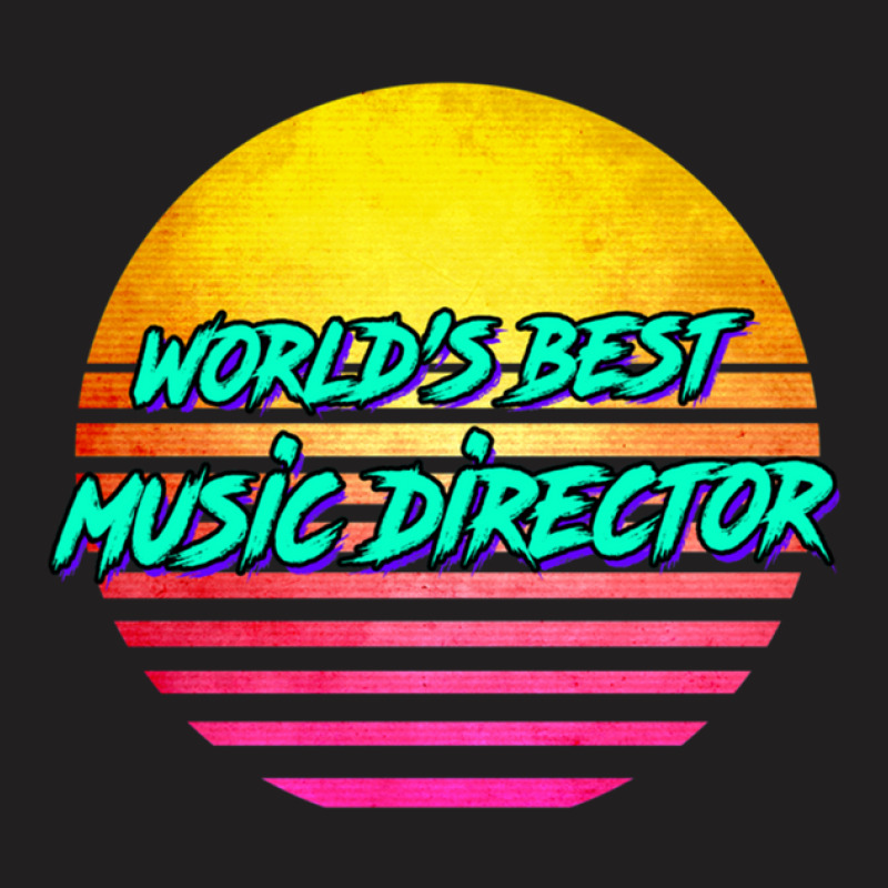 Retro 1980s Music Directing T-shirt | Artistshot