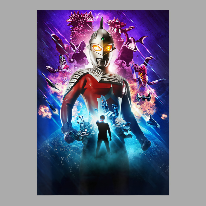 Ultraseven Ultraman Series Poster Visual Design A T Shirt T-shirt | Artistshot