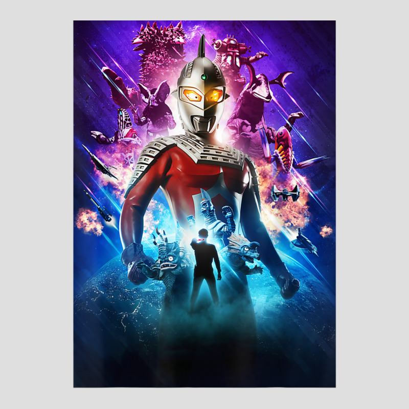 Ultraseven Ultraman Series Poster Visual Design A T Shirt V-neck Tee | Artistshot