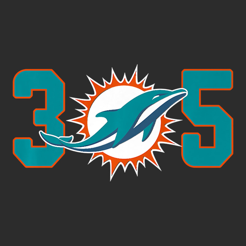 305 Modern Miami Football, Cool Dolphin, Tailgate Party Fan Premium Exclusive T-shirt | Artistshot